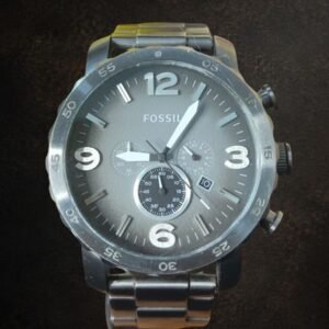 Fossil Cronógrafo Gunmetal