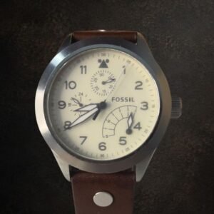Fossil Piloto Bege